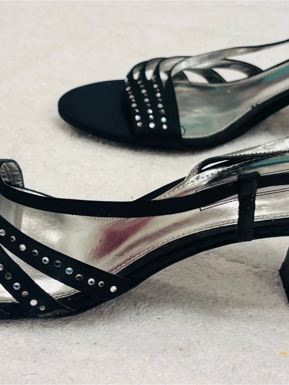 Almost Brand New Heels By M. Patrick - Size 7M - heel 2 1/2 inches - box 16